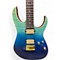 Used Ibanez RG421HPFM Blue Burst Solid Body Electric Guitar