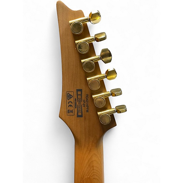 Used Ibanez RG421HPFM Blue Burst Solid Body Electric Guitar