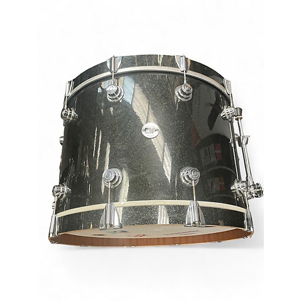 Used DW 3 Piece Collector's Series BLACK ICE Drum Kit