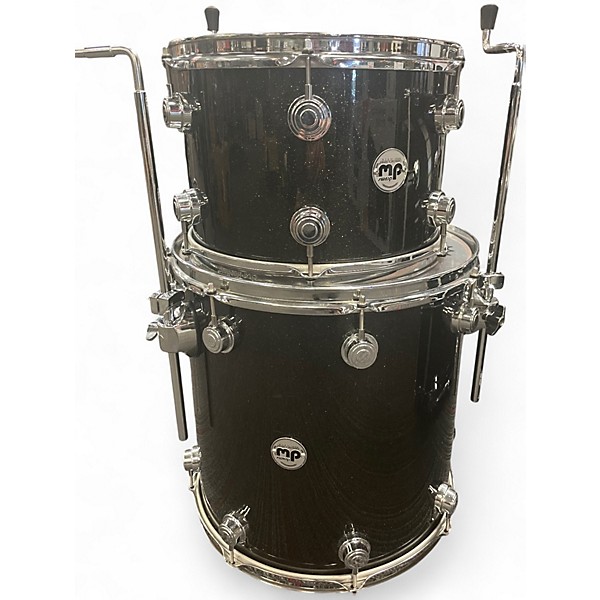 Used DW 3 Piece Collector's Series BLACK ICE Drum Kit