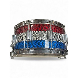 Used Rogers 14in DYNA-SONIC CUSTOM BUILT PATRIOTIC  Drum