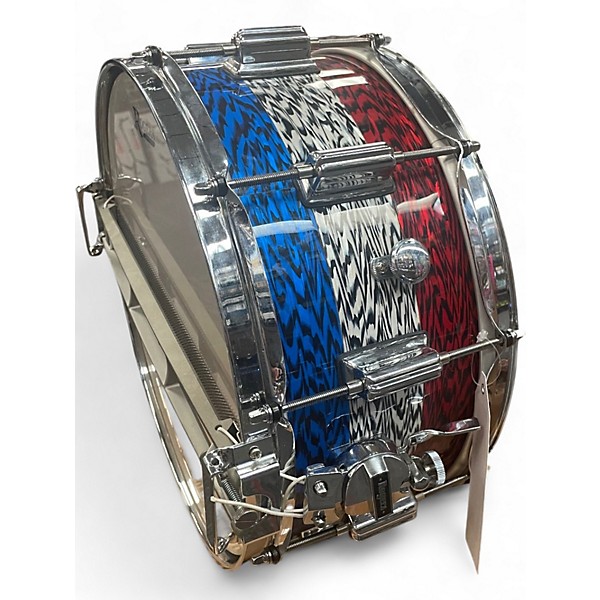 Used Rogers 14in DYNA-SONIC CUSTOM BUILT PATRIOTIC  Drum