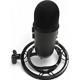 Used Blue YETI BLACKOUT USB Microphone