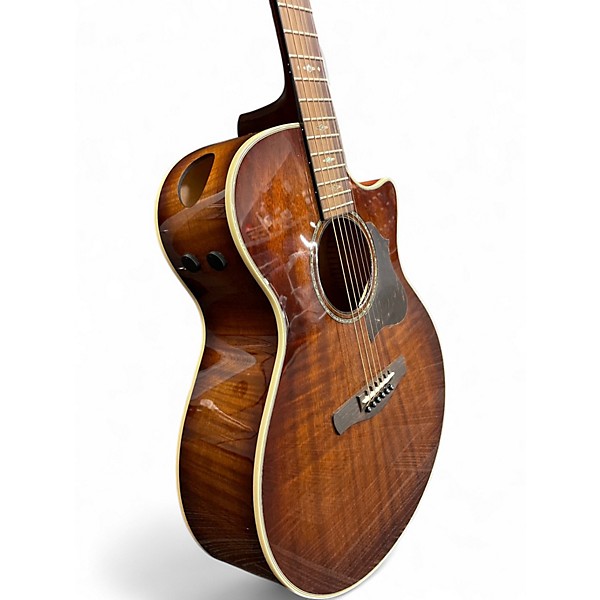 Used Ibanez AE340 BROWN Acoustic Electric Guitar