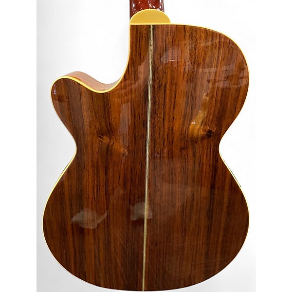 Used Alvarez PF90SC Natural Acoustic Electric Guitar