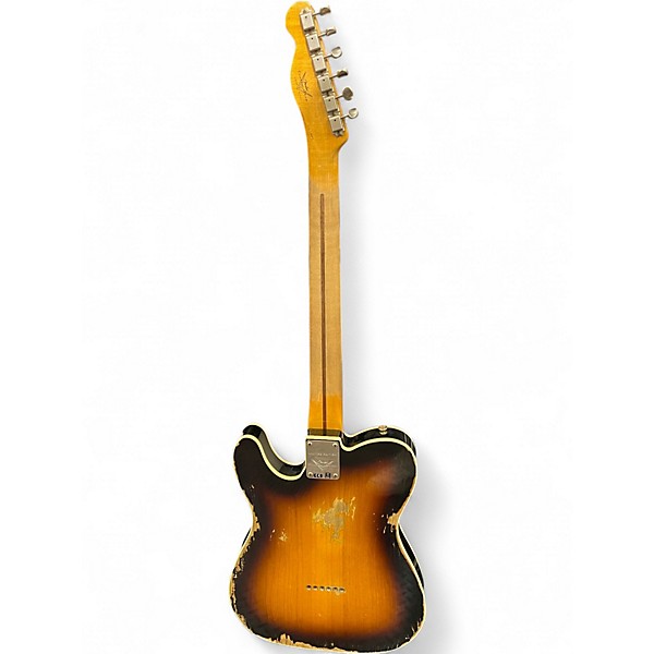 Used 2018 Fender Ltd NAMM 50's Custom Thinline Sunburst Hollow Body Electric Guitar