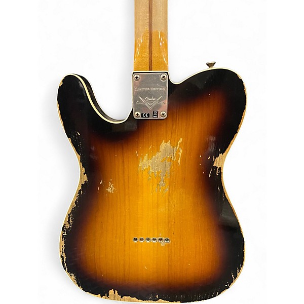 Used 2018 Fender Ltd NAMM 50's Custom Thinline Sunburst Hollow Body Electric Guitar