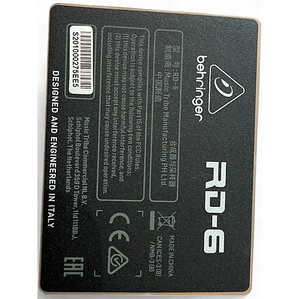 Used Behringer RD6GP Production Controller