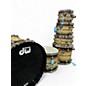 Used DW 6 Piece 45TH ANNIVERSARY KIT Brown Sunburst Drum Kit thumbnail