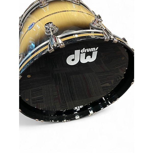 Used DW 6 Piece 45TH ANNIVERSARY KIT Brown Sunburst Drum Kit