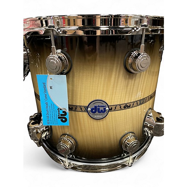 Used DW 6 Piece 45TH ANNIVERSARY KIT Brown Sunburst Drum Kit