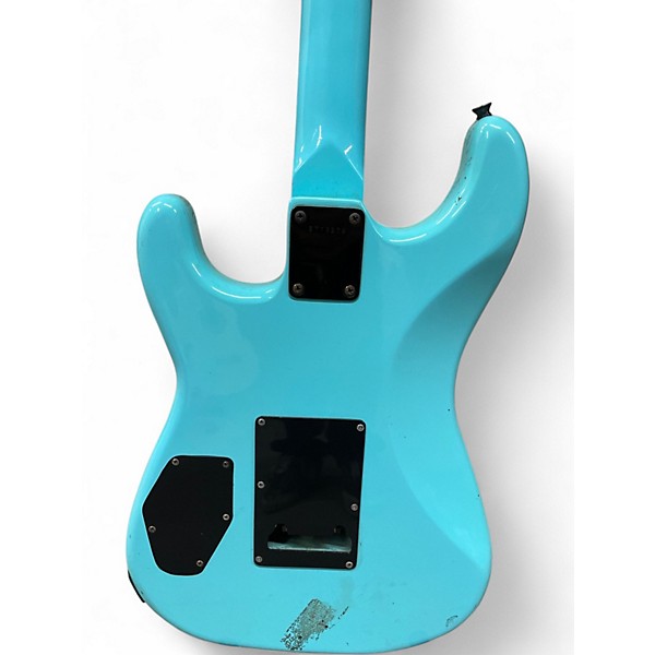 Used B.C. Rich Rave Gorilla Aqua Solid Body Electric Guitar