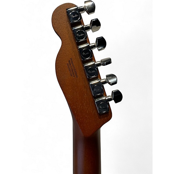 Used Fender Acoustasonic Standard Telecaster Black Acoustic Electric Guitar