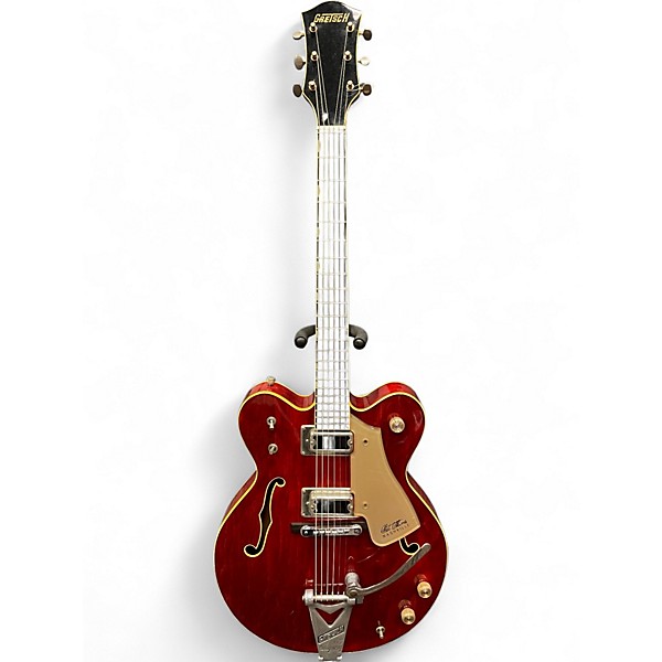Used 1971 Gretsch Guitars G7120 Chet Atkins Trans Red Hollow Body Electric Guitar