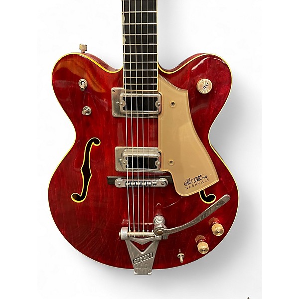 Used 1971 Gretsch Guitars G7120 Chet Atkins Trans Red Hollow Body Electric Guitar