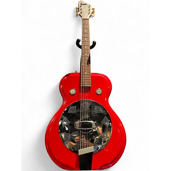 Vintage 1960s Supro FOLKSTAR RED Acoustic Guitar