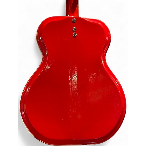 Vintage 1960s Supro FOLKSTAR RED Acoustic Guitar