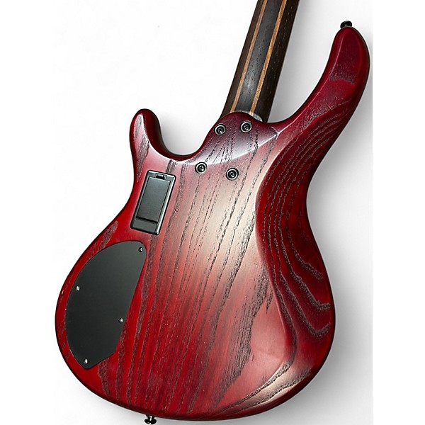 Used Cort B5 PLUS AS RM Satin Red Electric Bass Guitar