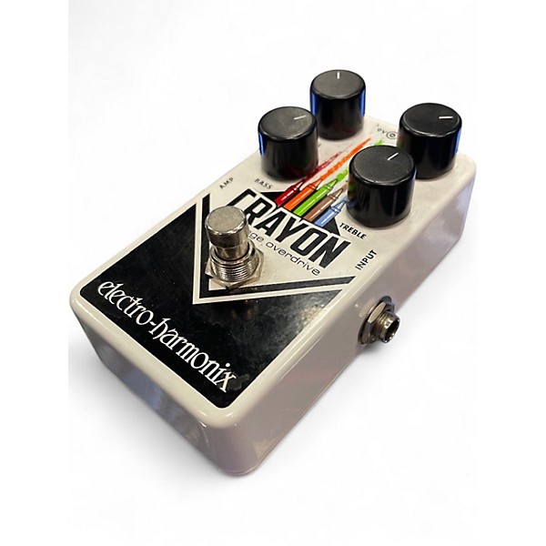 Used Electro-Harmonix Crayon Full Range Overdrive Effect Pedal