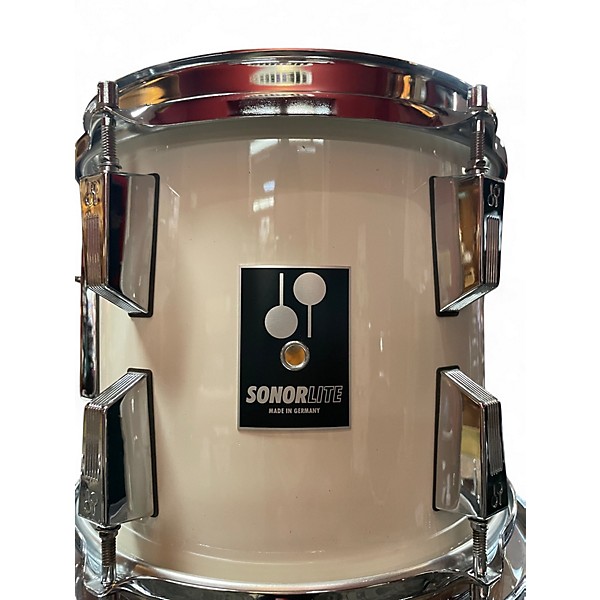 Used SONOR 5 Piece Lite Cream Laquer Drum Kit