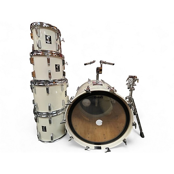 Used SONOR 5 Piece Lite Cream Laquer Drum Kit