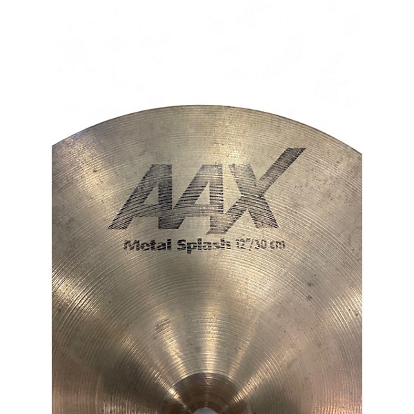 Used SABIAN 12in AAX METAL SPLASH Cymbal