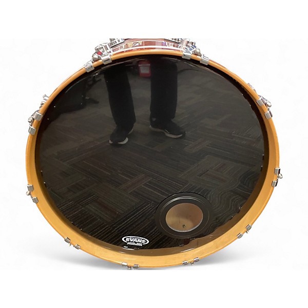 Used DW 5 Piece Limited Edition Collector's Series Exotics Private Reserve Bubinga Waterfall over Maple Drum Kit