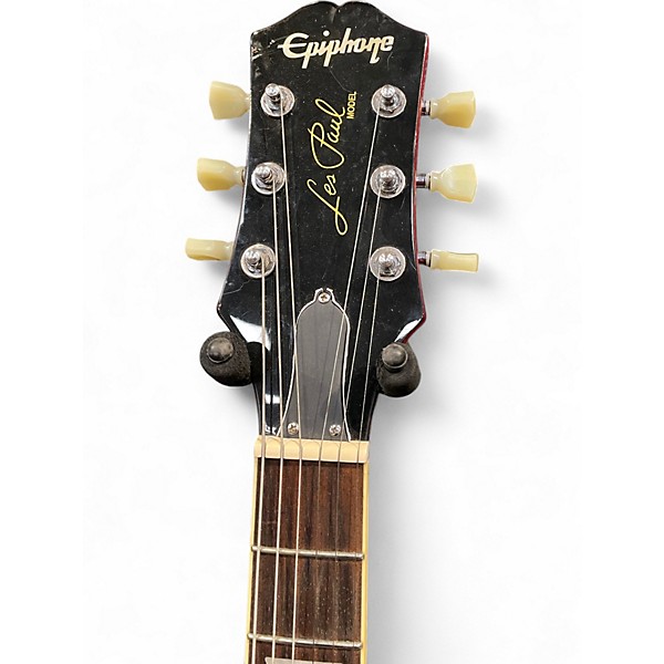 Used 2020 Epiphone Les Paul Standard 1950s Cherry Sunburst Solid Body Electric Guitar