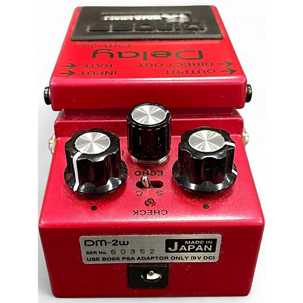 Used BOSS DM2W Delay Waza Craft Effect Pedal