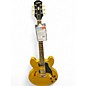Used Epiphone ES335 Aztec Gold Hollow Body Electric Guitar thumbnail