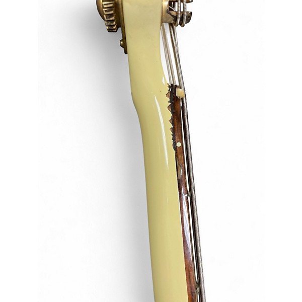 Used 1980s Yamaha BB1600 Yellow Electric Bass Guitar