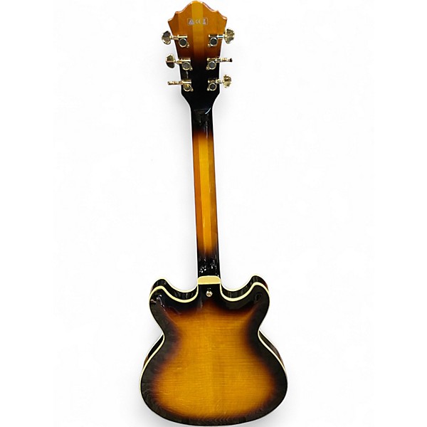 Used Ibanez AS153A Artstar 3 Color Sunburst Hollow Body Electric Guitar