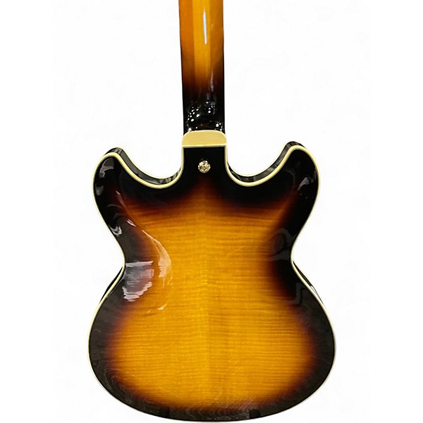 Used Ibanez AS153A Artstar 3 Color Sunburst Hollow Body Electric Guitar