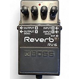 Used BOSS RV6 Digital Reverb Effect Pedal