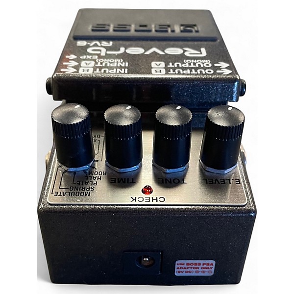 Used BOSS RV6 Digital Reverb Effect Pedal
