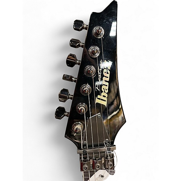 Used 2020s Ibanez PRESTIGE RG1570 Black Solid Body Electric Guitar