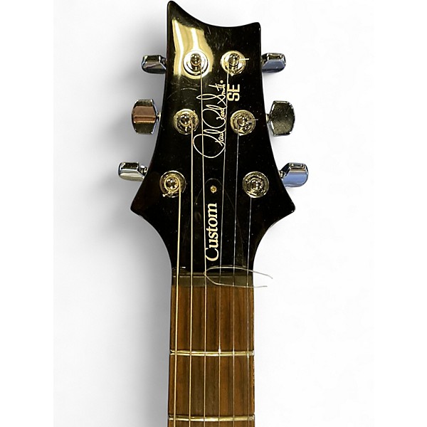 Used 2020s PRS SE Custom 24 Tobacco Burst Solid Body Electric Guitar