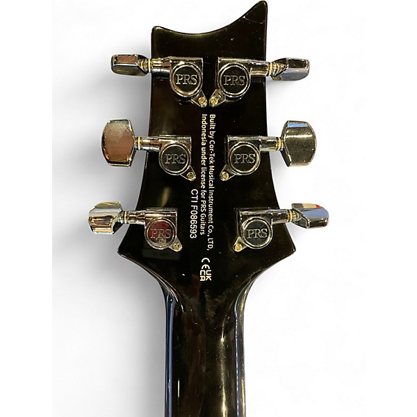 Used 2020s PRS SE Custom 24 Tobacco Burst Solid Body Electric Guitar