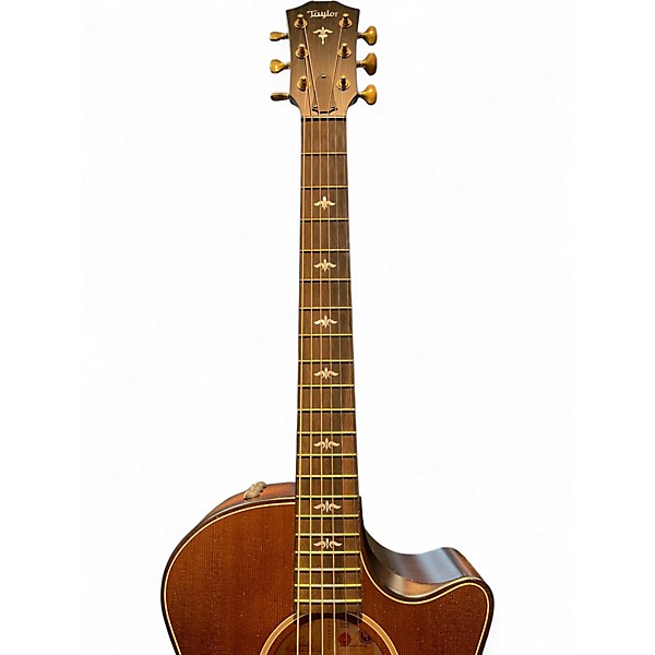 Used Taylor Builder's Edition 614ce Wild Honey Burst Acoustic Guitar