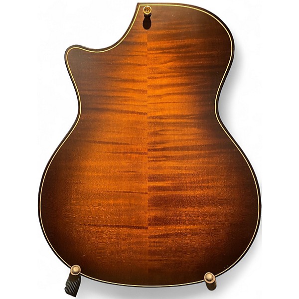 Used Taylor Builder's Edition 614ce Wild Honey Burst Acoustic Guitar