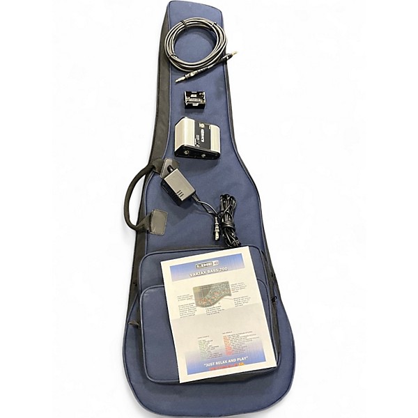 Used 2010s Line 6 Variax 700 Midnight Sapphire Swirl Solid Body Electric Guitar