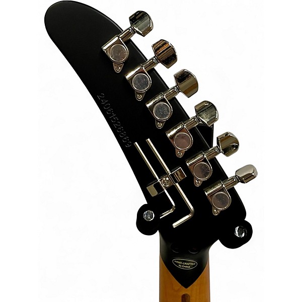 Used Kramer 84 HH Black Solid Body Electric Guitar