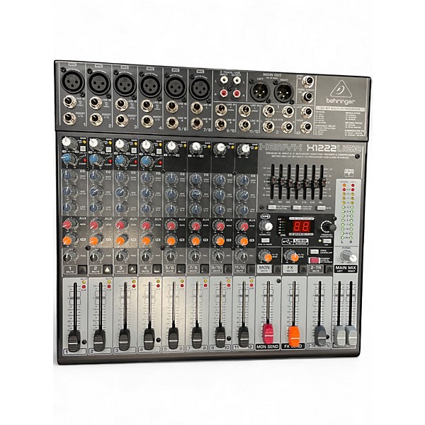Used Behringer xenyx 1222usb Unpowered Mixer
