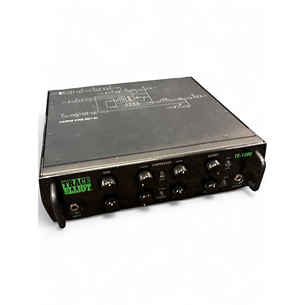 Used Trace Elliot TE-1200 Bass Amp Head