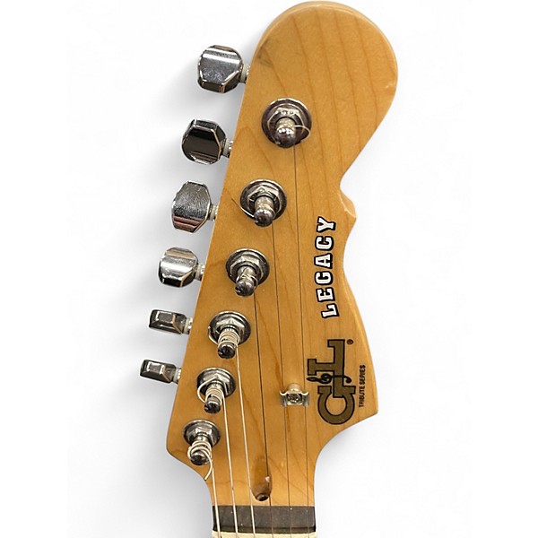 Used G&L Tribute Legacy Candy Apple Red Solid Body Electric Guitar