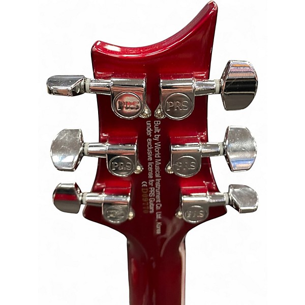 Used PRS SE EG Chrome Red Metallic Solid Body Electric Guitar