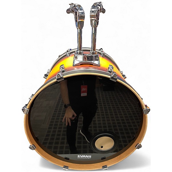 Used Pearl 4 Piece Decade Maple Sunburst Drum Kit