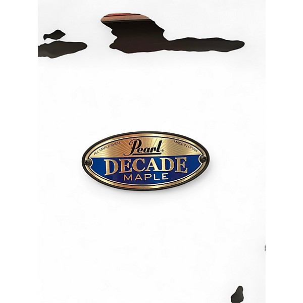 Used Pearl 4 Piece Decade Maple Sunburst Drum Kit