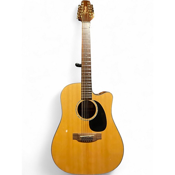 Used Takamine EG345C 12 Natural 12 String Acoustic Electric Guitar