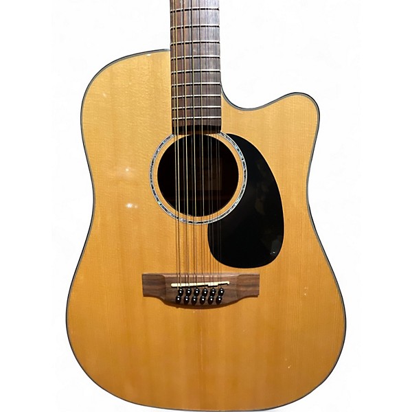 Used Takamine EG345C 12 Natural 12 String Acoustic Electric Guitar